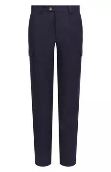 Шерстяные брюки-карго Brunello Cucinelli