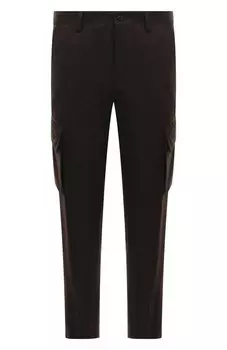 Шерстяные брюки-карго Corneliani