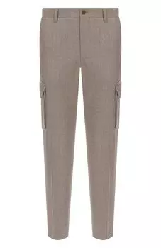 Шерстяные брюки-карго Corneliani