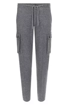 Шерстяные брюки-карго Corneliani