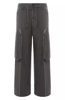 Шерстяные брюки-карго Dries Van Noten