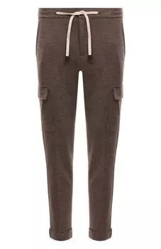 Шерстяные брюки-карго Marco Pescarolo