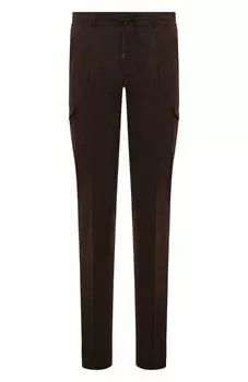 Шерстяные брюки-карго Stefano Ricci