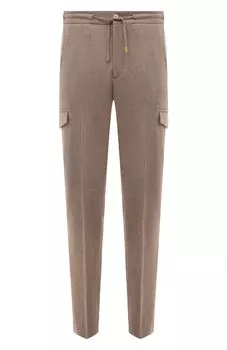 Шерстяные брюки-карго Stefano Ricci