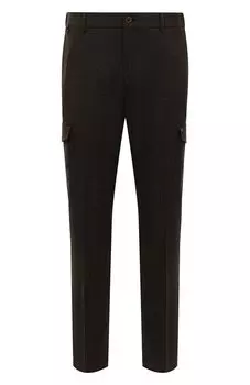 Шерстяные брюки-карго Stefano Ricci