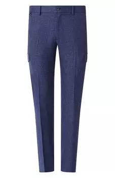 Шерстяные брюки-карго Stefano Ricci