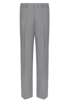 Шерстяные брюки Moschino