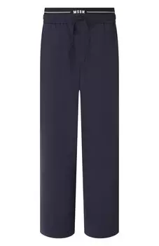 Шерстяные брюки MSGM