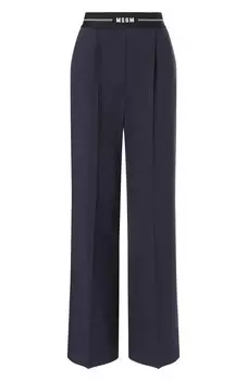 Шерстяные брюки MSGM
