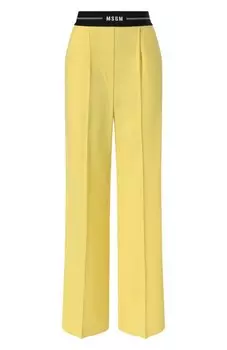 Шерстяные брюки MSGM