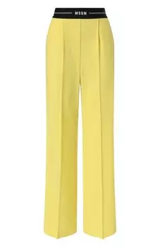 Шерстяные брюки MSGM