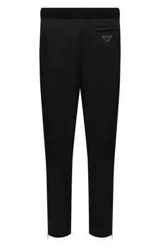 Шерстяные брюки Prada