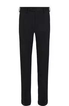 Шерстяные брюки прямого кроя Brioni