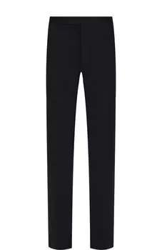 Шерстяные брюки прямого кроя Brioni