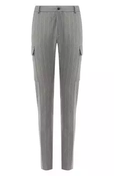 Шерстяные брюки прямого кроя Ralph Lauren