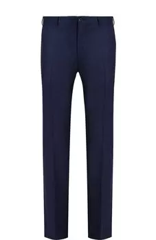 Шерстяные брюки прямого кроя Zilli