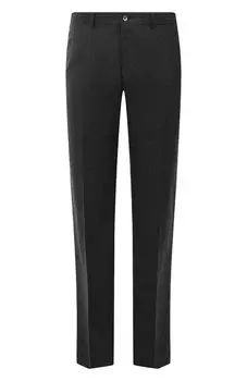 Шерстяные брюки прямого кроя Zilli