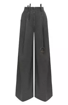 Шерстяные брюки The Attico