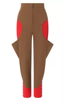 Шерстяные брюки Ulyana Sergeenko