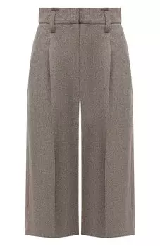 Шерстяные кюлоты Brunello Cucinelli