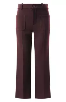 Шерстяные брюки Chlo