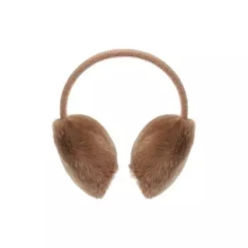 Шерстяные наушники с мехом Yves Salomon Enfant