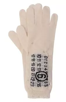 Шерстяные перчатки MM6