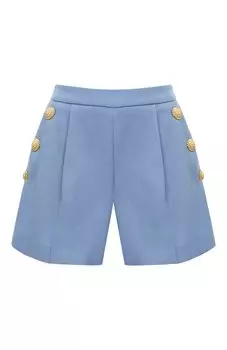 Шерстяные шорты Balmain