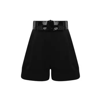 Шерстяные шорты Miu Miu