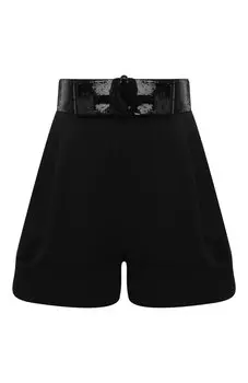 Шерстяные шорты Miu Miu