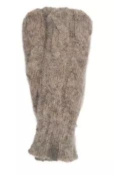 Шерстяные варежки Brunello Cucinelli