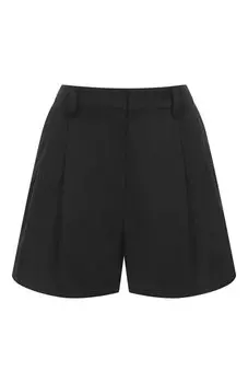 Шорты из хлопка и льна Brunello Cucinelli