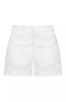 Шорты из хлопка и льна Charo Ruiz Ibiza