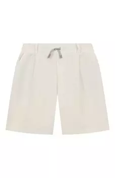 Шорты из хлопка и льна Eleventy