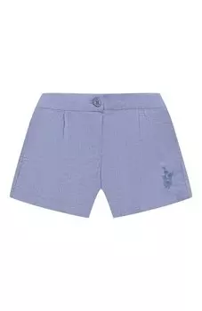 Шорты из хлопка и льна Etro