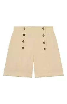 Шорты из хлопка и льна Etro