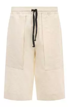 Шорты из хлопка и льна Isabel Benenato