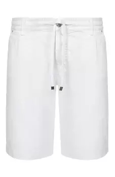 Шорты из хлопка и льна Jacob Cohen