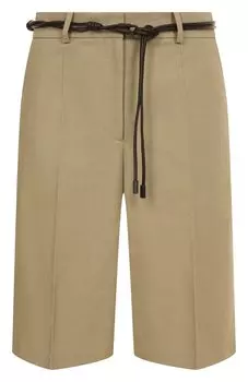 Шорты из хлопка и льна Juun.J