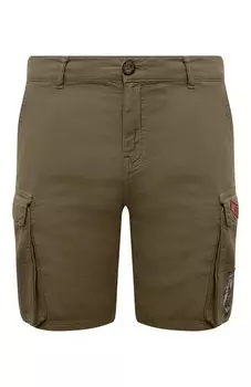 Шорты из хлопка и льна La Martina