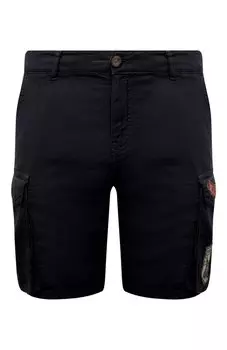 Шорты из хлопка и льна La Martina