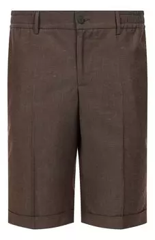 Шорты из хлопка и льна MVST
