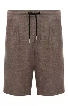 Шорты из хлопка и льна Sartorio