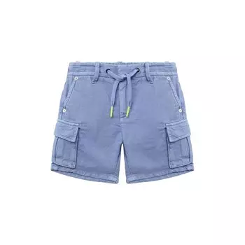 Шорты из хлопка и льна Scotch&Soda