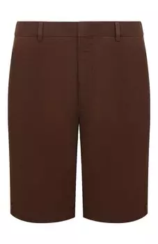 Шорты из хлопка и льна Zegna
