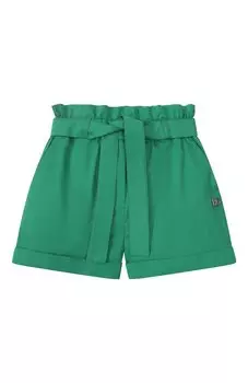 Шорты из хлопка и шелка Dolce & Gabbana