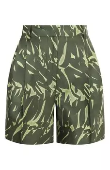 Шорты из хлопка и шелка Kiton