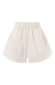 Шорты из хлопка и шелка Lila Eugenie