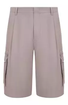 Шорты из хлопка и шелка MVST
