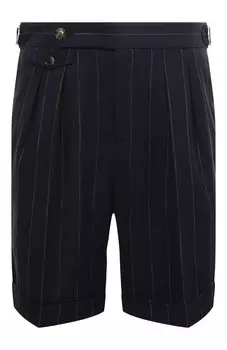 Шорты из хлопка и шерсти Brunello Cucinelli